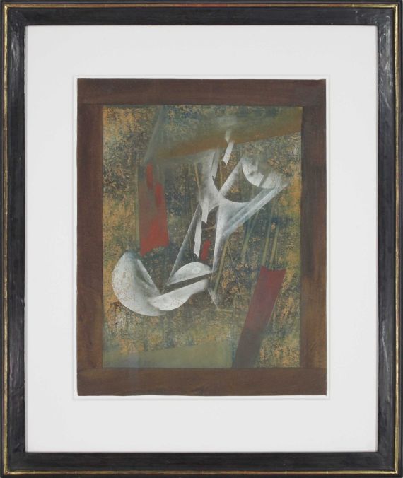 Fritz Winter - Triebkräfte der Erde - Image du cadre