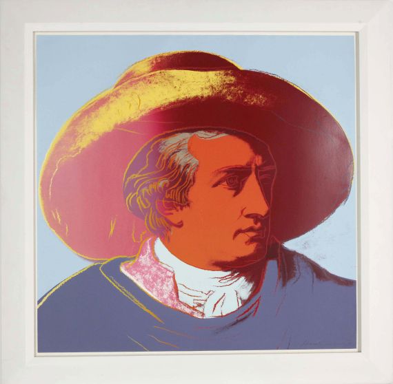 Andy Warhol - Goethe - Image du cadre