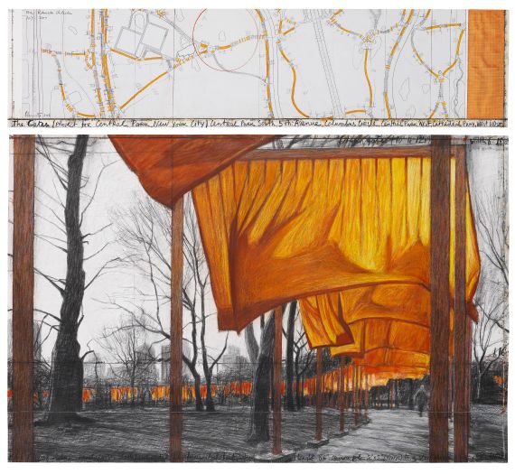 Christo - The Gates, Project for Central Park, NY (2-teilig)