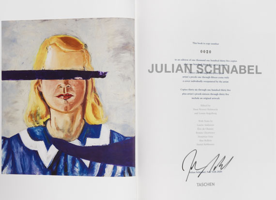 Julian Schnabel - Art Edition 1 - 35: Overpainted Cover - Autre image