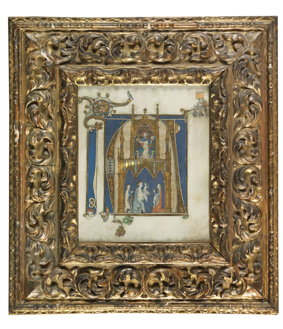 Johannes von Valkenburg - Nachfolge: A-Initiale auf Pergament - Autre image