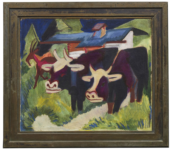 Ernst Ludwig Kirchner - Kühe auf der Alp - Autre image