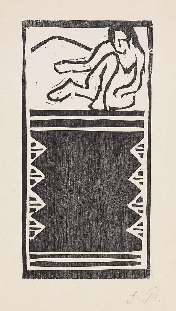 Karl Schmidt-Rottluff - Brücke-Bericht über 1909 und 1910