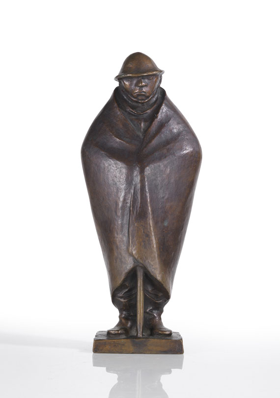 Ernst Barlach - Der Mann mit dem Mantel