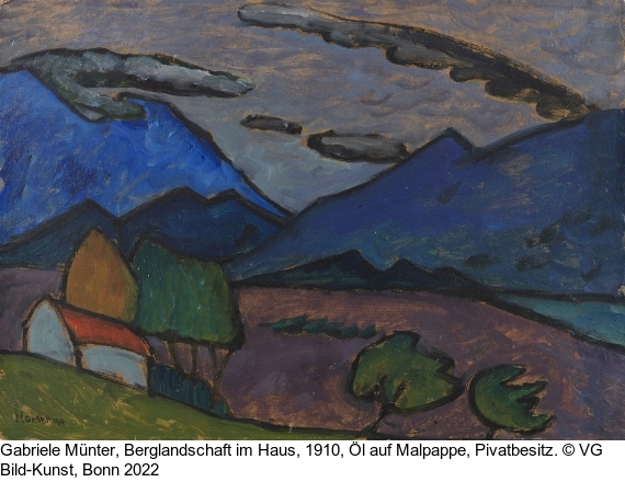 Christian Rohlfs - Die blauen Berge - Autre image