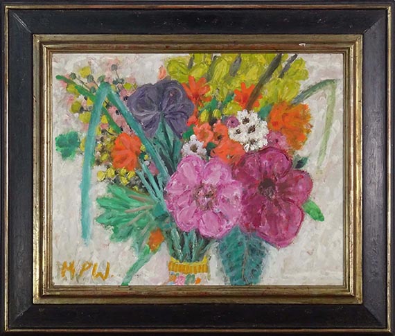Max Peiffer Watenphul - Blumenstrauß - Image du cadre