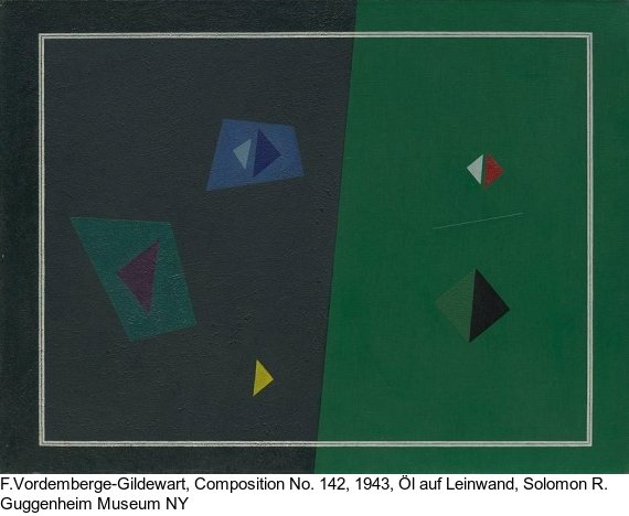 Friedrich Vordemberge-Gildewart - Composition no 141 - Autre image