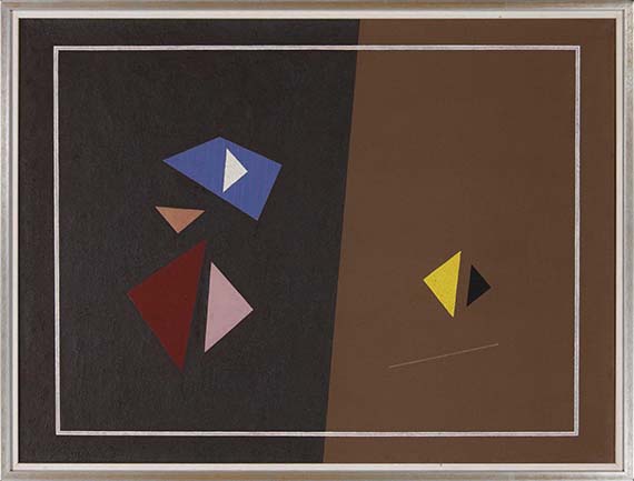 Friedrich Vordemberge-Gildewart - Composition no 141 - Image du cadre