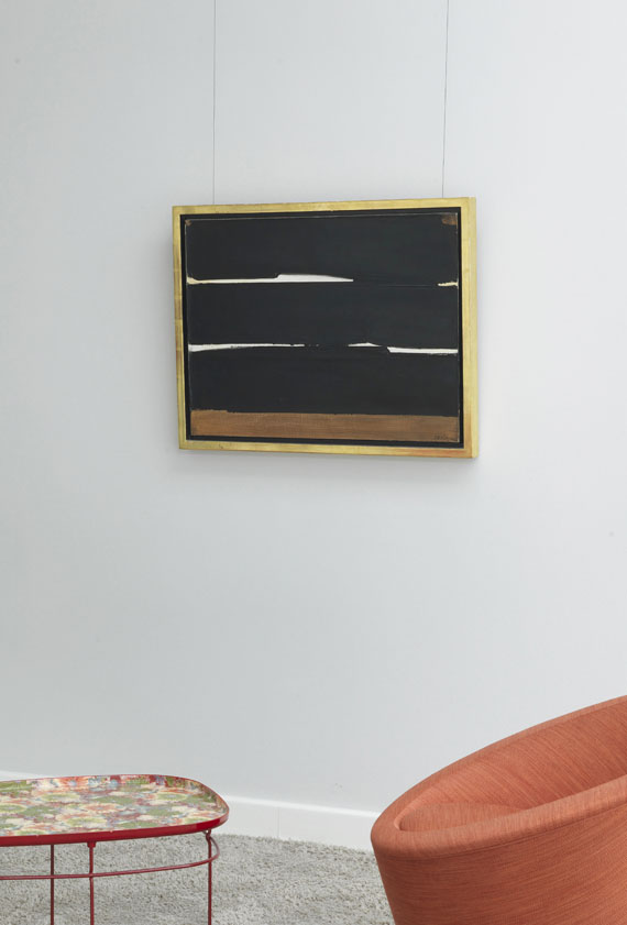 Pierre Soulages - Peinture 54 x 73 cm, 26 septembre 1981 - Autre image