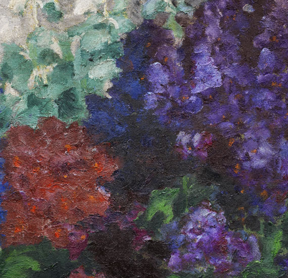 Emil Nolde - Rittersporn und Silberpappeln - Autre image