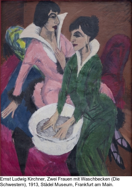 Ernst Ludwig Kirchner - Erna und Gerda im Atelier - Autre image