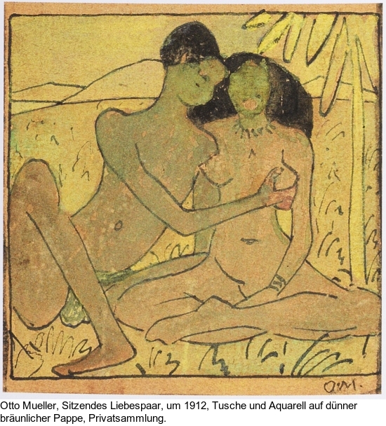 Otto Mueller - Hockendes Mädchen - Autre image