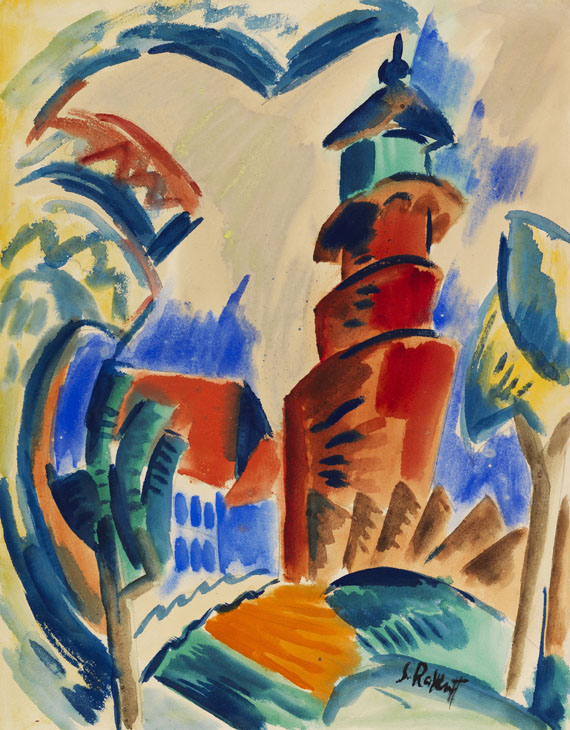 Karl Schmidt-Rottluff - Leuchtturm