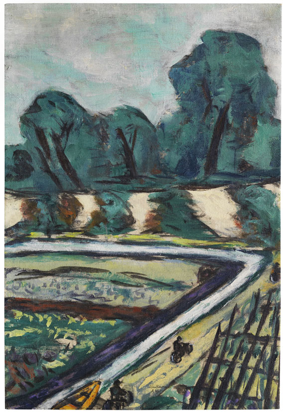 Max Beckmann - Holländischer Radfahrweg