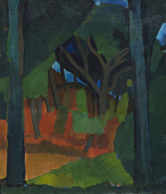 André Derain - Arbres aux environs de Martigues