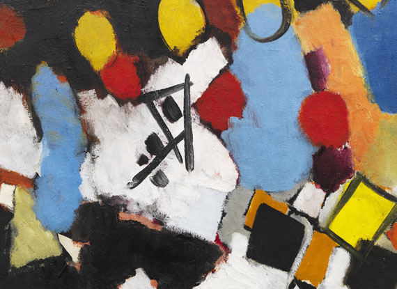 Ernst Wilhelm Nay - Chromatische Ketten - Autre image