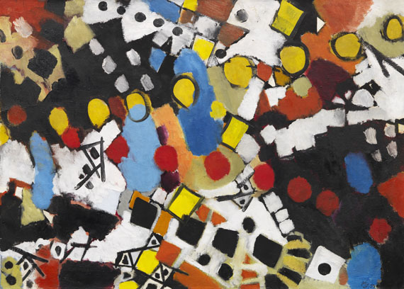 Ernst Wilhelm Nay - Chromatische Ketten