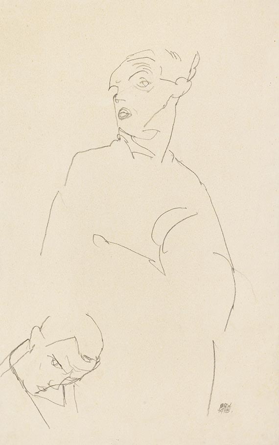 Egon Schiele - Selbstporträt