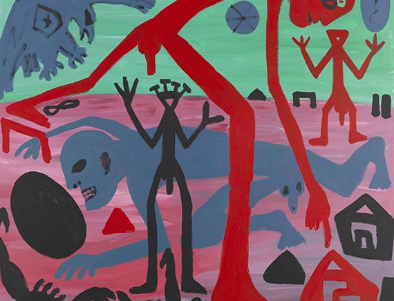 A. R. Penck (d.i. Ralf Winkler) - Roter Planet - Autre image