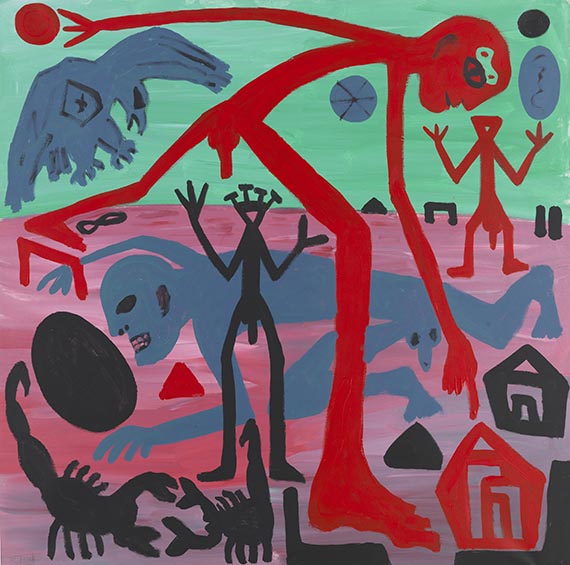 Penck (d.i. Ralf Winkler) - Roter Planet