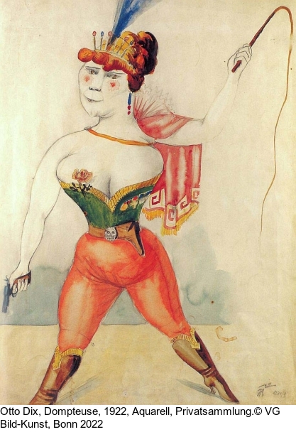 Otto Dix - Dompteuse - Autre image