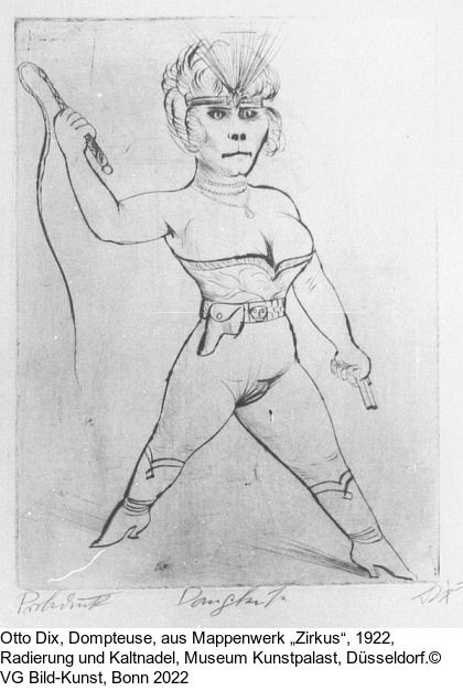 Otto Dix - Dompteuse - Autre image