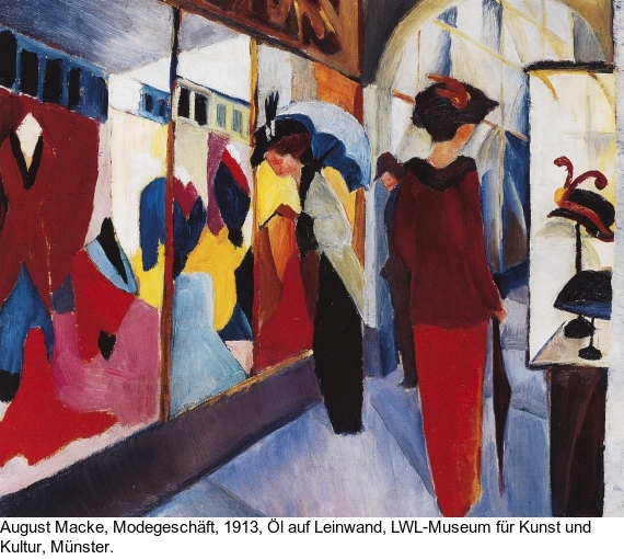 August Macke - Mädchen mit blauen Vögeln (Kind mit blauen Vögeln) - Autre image