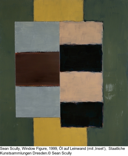 Sean Scully - Line Deep Red