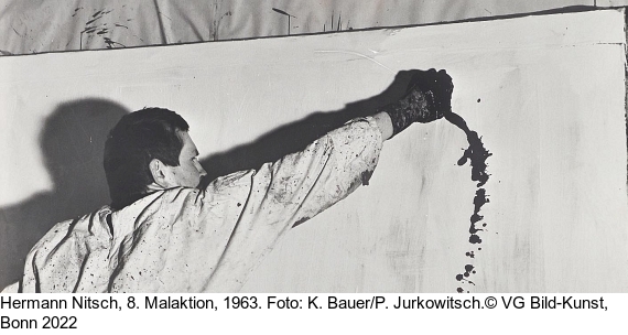 Hermann Nitsch - Schüttbild - Autre image