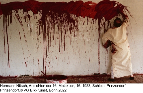 Hermann Nitsch - Schüttbild (19. Malaktion 1986) - Autre image