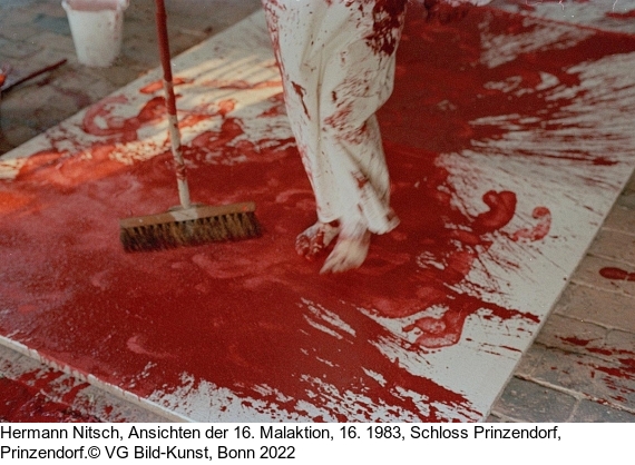Hermann Nitsch - Schüttbild (19. Malaktion 1986) - Autre image