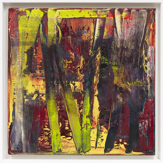 Gerhard Richter - Abstraktes Bild - Image du cadre