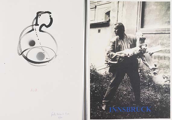 Martin Kippenberger - Herbert Fuchs, M. Kippenberger in Tirol mit mir (1988-1996). 10 Motive - Autre image