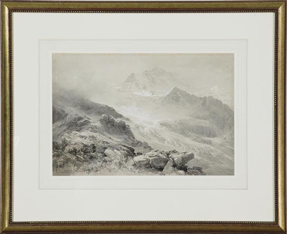Edward Theodore Compton - Die Jungfrau - Image du cadre