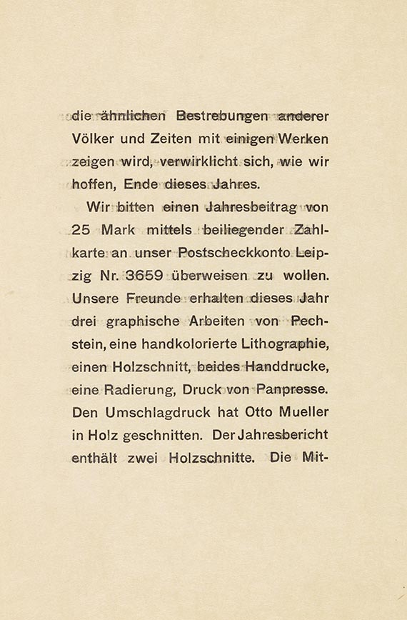 Erich Heckel - und Ernst Ludwig Kirchner  – Jahresbericht von 1911/12 - Autre image