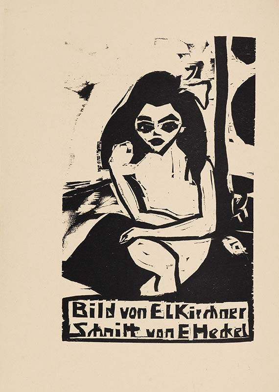  Ausstellungskatalog - Katalog zur Ausstellung der K.G. "Brücke" in der Galerie Arnold, Dresden, Schloßstraße - Autre image