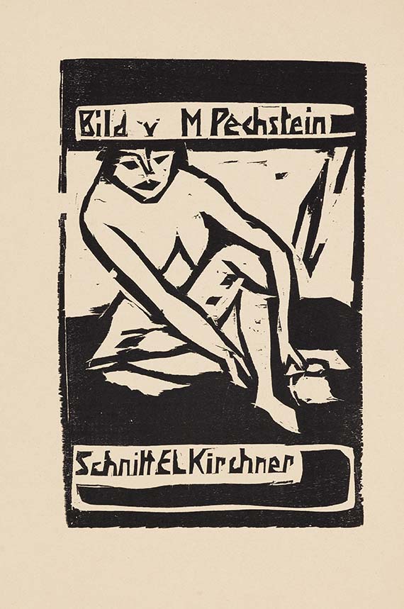  Ausstellungskatalog - Katalog zur Ausstellung der K.G. "Brücke" in der Galerie Arnold, Dresden, Schloßstraße - Autre image