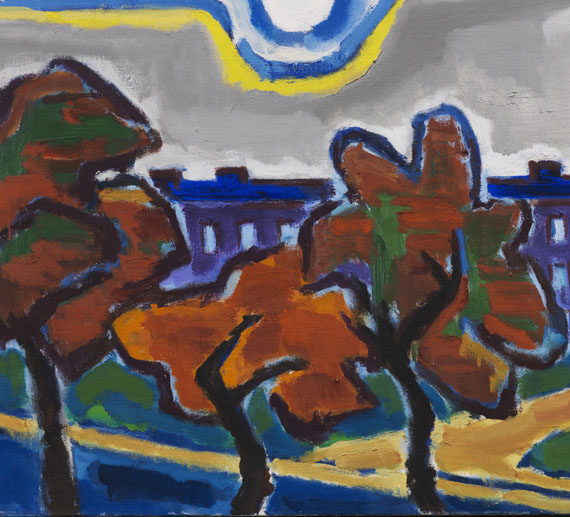 Karl Schmidt-Rottluff - Sonne über Häusern - Autre image