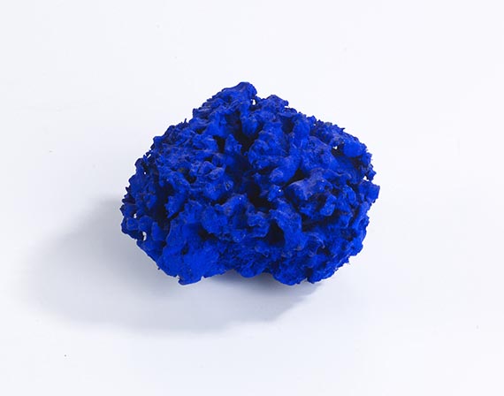 Yves Klein - Éponge bleu