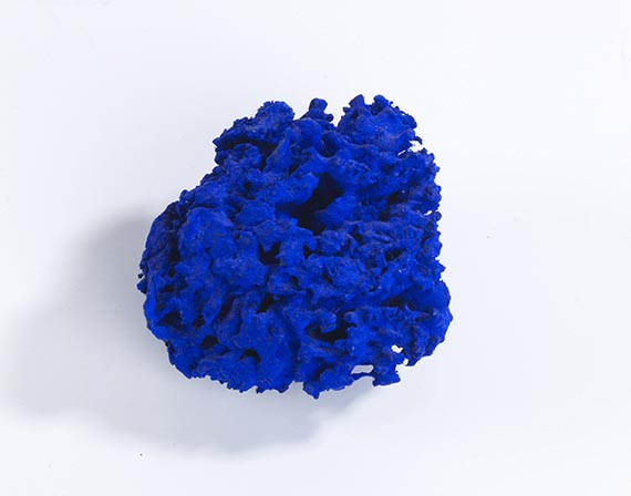 Yves Klein - Éponge bleu