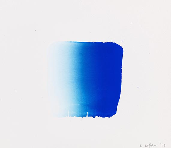 Lee Ufan - Dialogue, blue