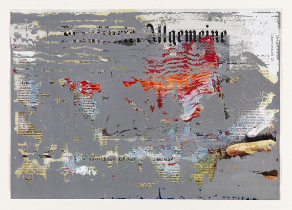 Gerhard Richter - FAZ-Übermalung - Autre image