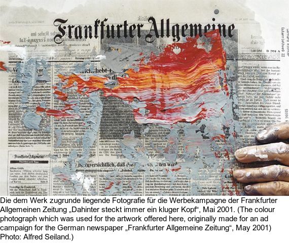 Gerhard Richter - FAZ-Übermalung - Autre image