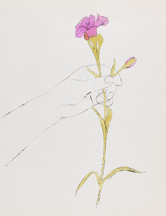 Andy Warhol - Hand with Flowers und Hand with Carnation - Autre image