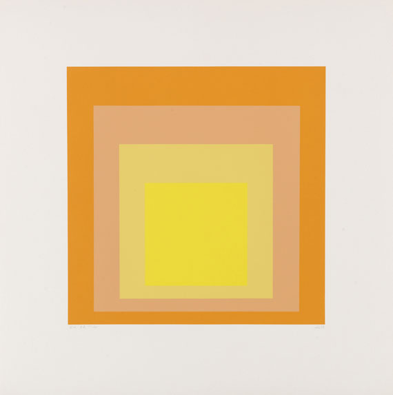 Josef Albers - 3 Bll.: Homage to the Square - Autre image