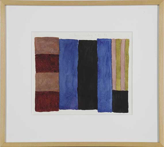 Sean Scully - 7.21.86 - Image du cadre