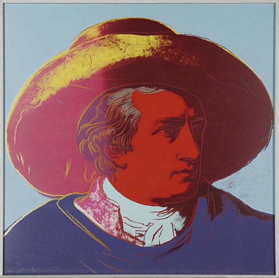 Andy Warhol - Goethe - Image du cadre