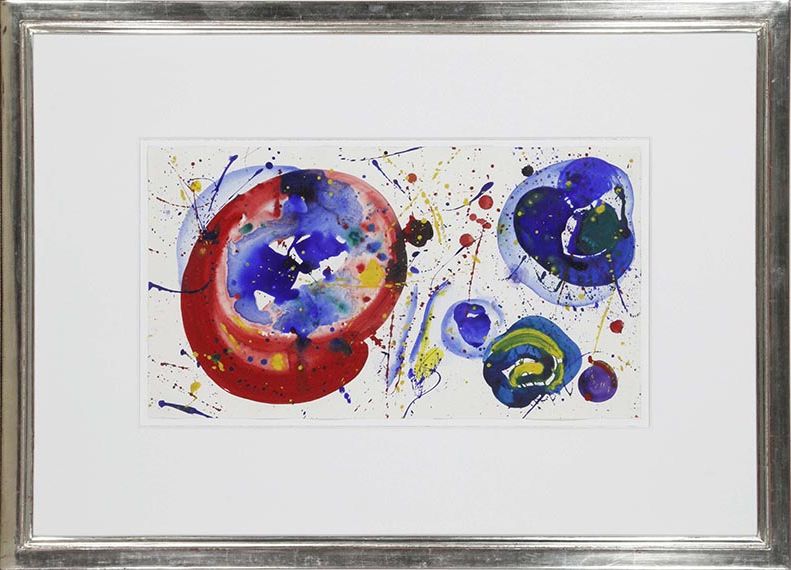 Sam Francis - Tokyo Red Ball (SF62-100) - Image du cadre