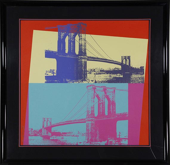 Andy Warhol - Brooklyn Bridge - Image du cadre