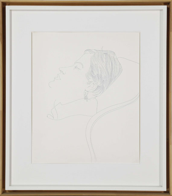 Andy Warhol - Unidentified Female - Image du cadre